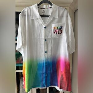 Disney Epcot Button Down Shirt